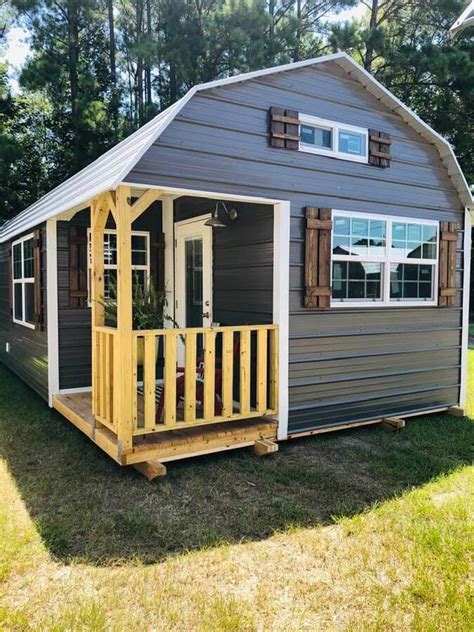 sheds turned into tiny houses